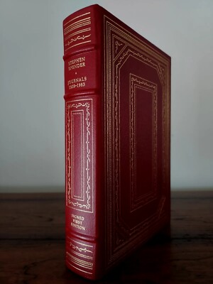 Franklin Library Stephen Spender Journals 1939-1983 SIGNED 1st Edition LIKE NEW-image