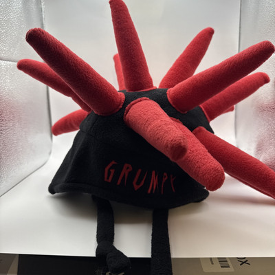 Walt Disney World Grumpy Headgear Hat Snowboard Ski Fleece Spike Adult Beanie-image