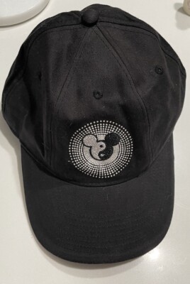 Walt Disney World Yin & Yang Mickey Mouse Hat Adjustable Strapback Sparkles-image