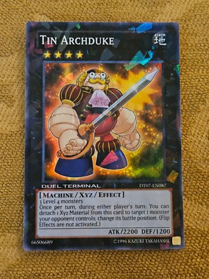 Yugioh  Tin Archduke DT07-EN087 Duel Terminal Card-image
