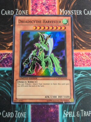 Yu-Gi-Oh! Dreadscythe Harvester CT07-EN019 Limited Super Rare LP-image