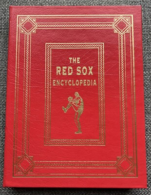 THE RED SOX ENCYCLOPEDIA By Robert S. Redmount Easton Press Leather-image