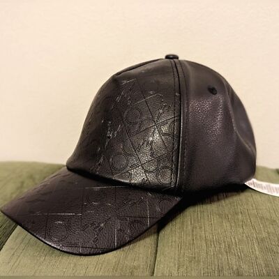 Walt Disney World 50th Anniversary Baseball Vegan Leather Cap Hat NEW-image