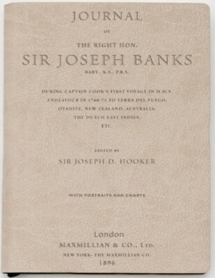 Journal of Sir Joseph Banks (Leather Bound) (UK IMPORT)-image