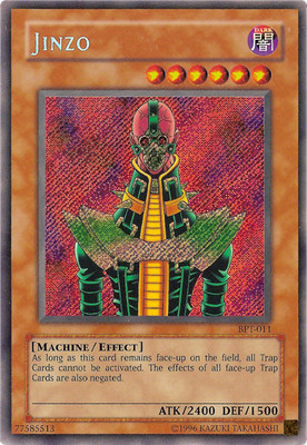 Jinzo BPT-011 - Secret Rare - Lightly Played Limited YuGiOh! TCG-image