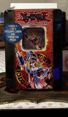 Dark Magician Girl Collector's Tin SEALED Yu-Gi-Oh! 2005 Vintage Fast Ship RARE-image