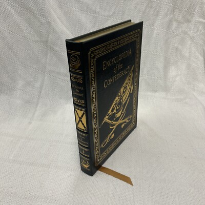 MASSIVE EASTON PRESS ~ LEATHER ~ ENCYCLOPEDIA OF THE CONFEDERACY NEW LEATHER-image