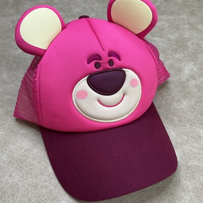 Disney Parks Hat Toy Story Lotso Bear Face Ears Snapback  Adult-image