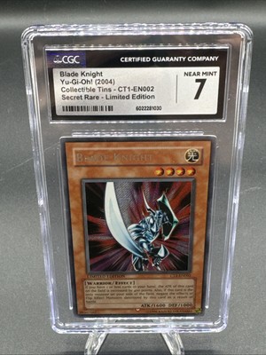 Yugioh Blade Knight CT1-EN002 CGC 7 - 2004 - Promo Limited Edition Near Mint-image
