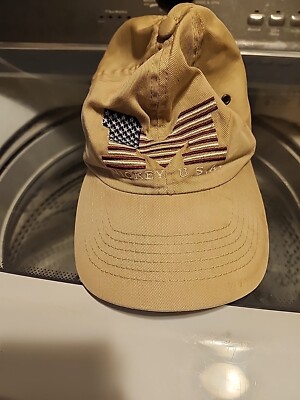 Vintage Mickey Usa Walt Disney World Hat Men’s Adjustable As Is (v)-image