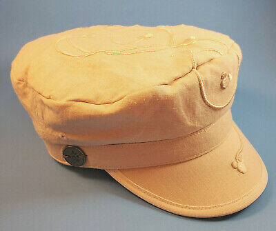 Disney Female Motorcycle Style Hat Embroidered design - Unique - Rare HTF-image