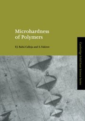 Microhardness of Polymers Hardcover S., Baltá Calleja, F. J. Faki-image