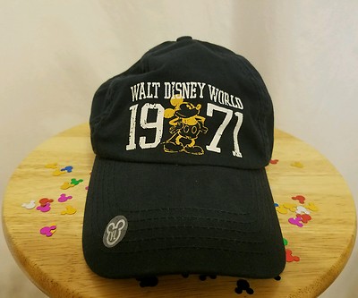 Walt Disney World Mickey Mouse Baseball Cap Navy Blue Adjustable NEW W/Tags Y/L-image