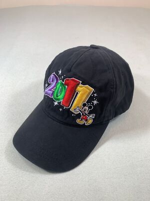 Walt Disney world 2011 embroidered baseball cap hat adjustable Mickey-image