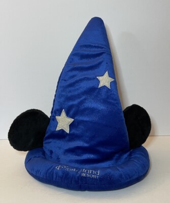 Disneyland Resort Mickey Mouse Ears Sorcerer Hat Wizard Fantasia Disneyland 15”-image