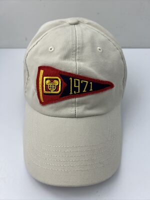 Walt Disney World 1971 Adjustable Cup Hat Disney Parks Authentic Original Retro-image