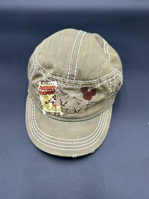 Walt Disney World Mickey Mouse Steamboat Willie Hat Cap  Distressed Adult (Y)-image