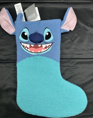 Disney Parks Stitch 626 Knitted WDW Christmas Stocking NWT-image