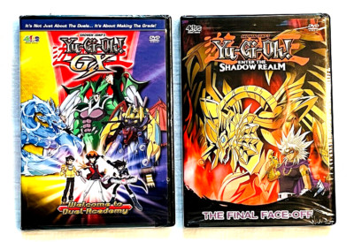 Lot of 2 FUNimation Yu-Gi-Oh! Anime DVDs Duel Academy & Enter Shadow Realm - New-image