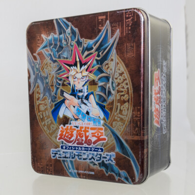 Yu-Gi-Oh Collectors Tin - 2003 Japanese (Empty - No Cards) *NON-MINT*-image