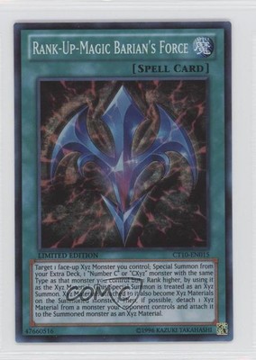 2013 Yu-Gi-Oh! Series 10 Rank-Up-Magic Barian's Force #CT10-EN015 0w8-image