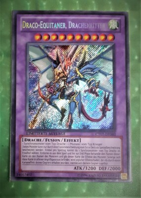 Yu-Gi-Oh CT07-EN003 Draco Equitan, Dragon Knight 