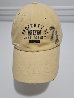 Property of Walt Disney World Hat Cotton Factory Baseball Cap Distressed WDW-image