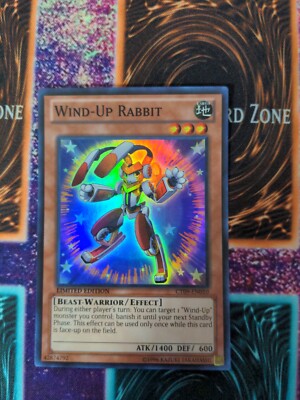 Yu-Gi-Oh! Wind-Up Rabbit CT09-EN010 Limited Super Rare NM -image