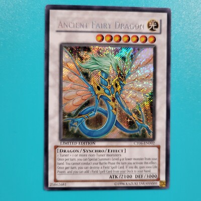 Yu-Gi-Oh! TCG Ancient Fairy Dragon 2009 Collector's Tins CT06-EN002 Limited-image