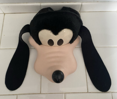 Vintage Walt Disney World Goofy Hard Plastic Adjustable Hat With Ears-image