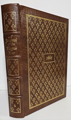 Daniel Defoe A Journal of The Plague Year 1978 Easton Press Brown Leather-image