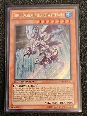 Yu-Gi-Oh! TCG Tidal, Dragon Ruler of Waterfalls 2013 Collectors Tins CT10-EN001-image