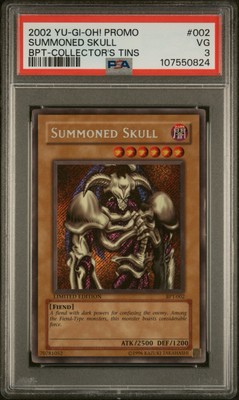 Summoned Skull -BPT-002 2002 Collectors Tin Limited Edition - PSA 3 --image