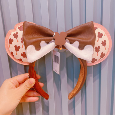 Disney.Chocolate Popsicle Ears Loungefly 2023 Mickey Scented Headband-image