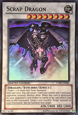 Scrap Dragon CT09-EN006 Limited Edition Super Rare LP-image