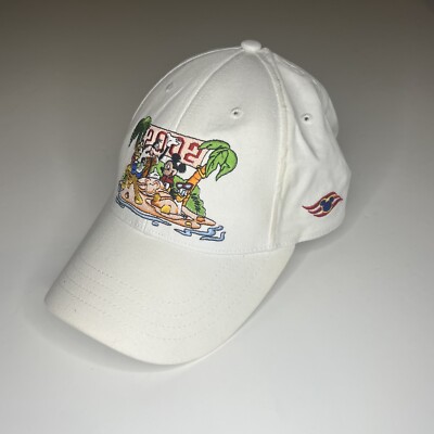2002 Disney Cruise Line Baseball Cap Hat Walt Disney World Mickey Pluto Goofy-image