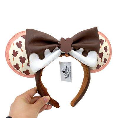 Disney~Parks Headband Loungefly Mickey Ice Cream Bar Scented Minnie Mouse Ears-image