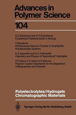 Polyelectrolytes Hydrogels Chromatographic Materials - 9783662149690-image