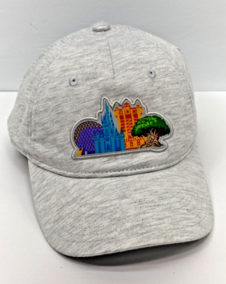 NWT 2025 Walt Disney World Four Parks 4 Icons Adjustable Baseball Hat Cap-image