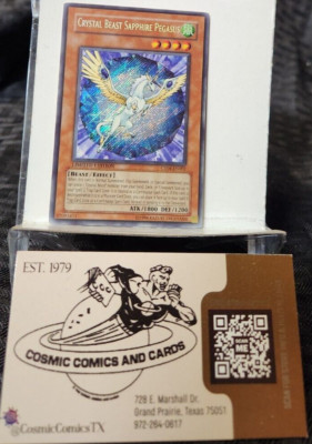 YuGiOh! TCG Crystal Beast Sapphire Pegasus 2007 CT04-EN002-image