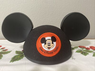 Walt Disney World Mickey Mouse Ears Felt Hat-Adult Size-image