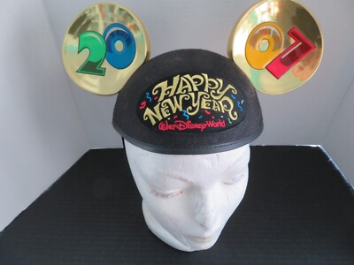 Disney Mickey Mouse Ears Happy New Year 2007 Walt Disney World NEW!-image