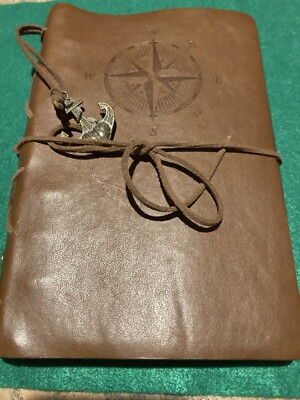 Vintage Leather Bound Journal -image