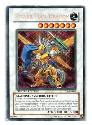 Power Tool Dragon CT06-EN001 Limited Secret Rare LP-image