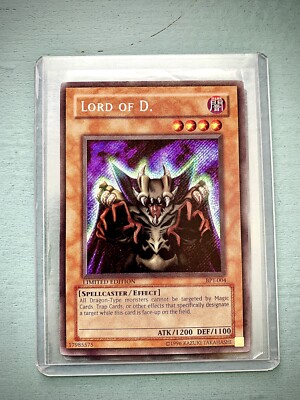 Yugioh Lord of D. BPT-004 Secret Rare Limited Edition - NM-image