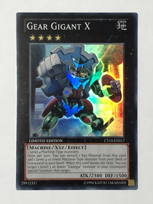 Yu-Gi-Oh - JCC - Gear Gigant X - CT10-EN017 Card-image