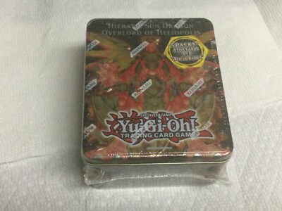 🌠YUGIOH 2012 HIERATIC SUN DRAGON OVERLORD COLLECTORS TIN! (New/Sealed)🌠-image