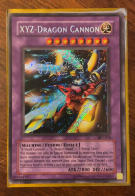 Yu-Gi-Oh! XYZ-Dragon Cannon, Limited Edition Secret Rare, BPT-010-image