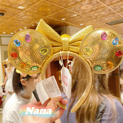 Loungefly Marvel Thanos Infinity Stone Disney Parks Minnie Ears 2024 Headband-image