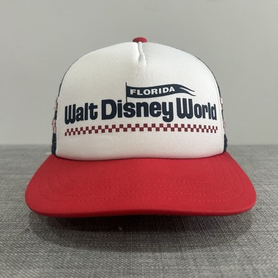 Walt Disney World SnapBack Hat Florida VANS Trucker Baseball Mesh Cap-image